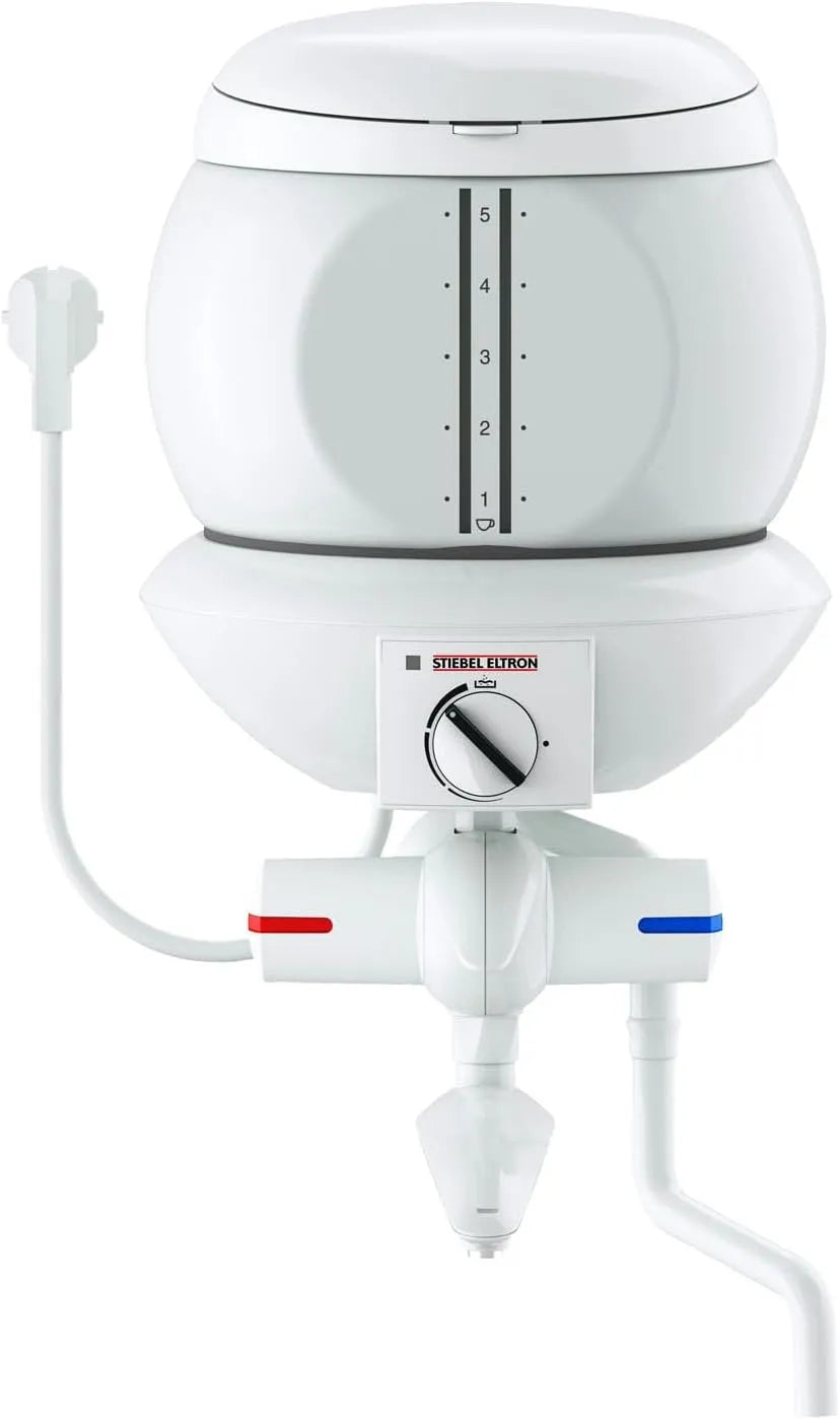 Kochendwassergerät EBK 74286 STIEBEL ELTRON, Kochendwassergerät EBK 5 G, Fassungsvermögen 5 Liter, Glas, Hebel-Zweigriff-Füll- und Ablaufarmatur