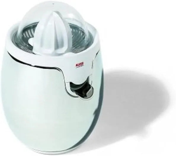 Modell SG63 Alessi, Edelstahl und Thermoplastisches Harz, elektrische Zitronenpresse Design