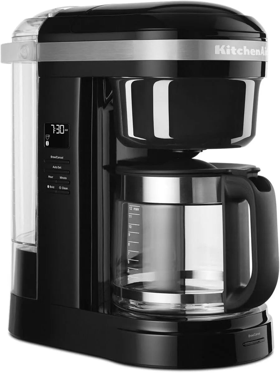 KitchenAid Kaffeemaschine KCM1208OB, für 12 Tassen, Tropfkaffeemaschine, Onyx in Schwarz