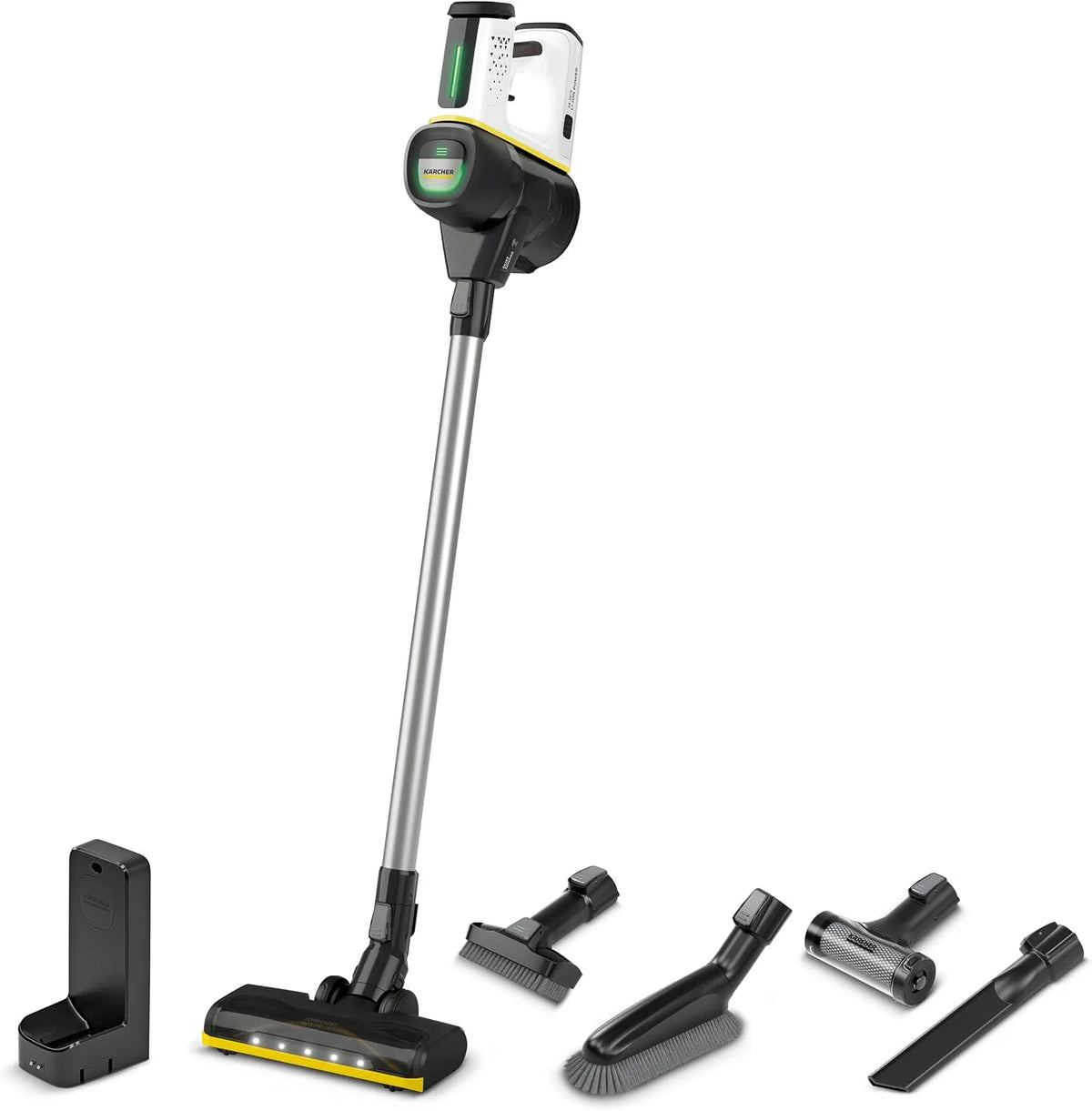 Kärcher Akku-Staubsauger, VC 7 Cordless yourMax, Gewicht: 2,6 kg, Laufzeit: bis zu 60 Min., HEPA-Filter, beutellos, mit Dust Sensor