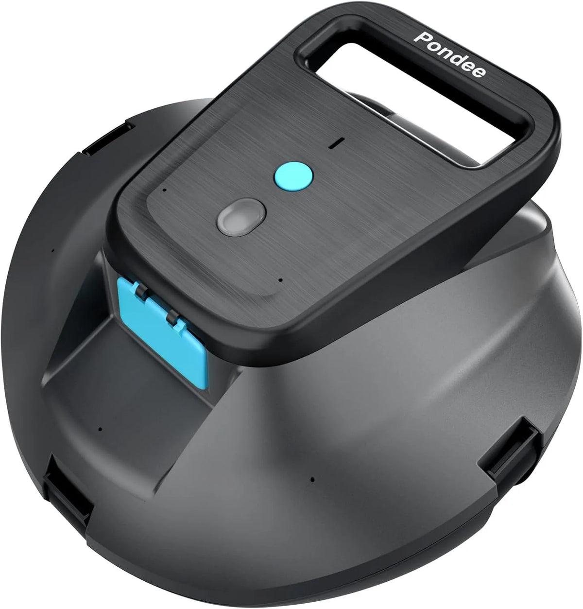 Poolroboter, Upgrade 2026, Pondee X1 Akku, Kabelloser Poolsauger mit 120 Min Laufzeit, 2,5 h Schnellladung, Auto-Parkfunktion
