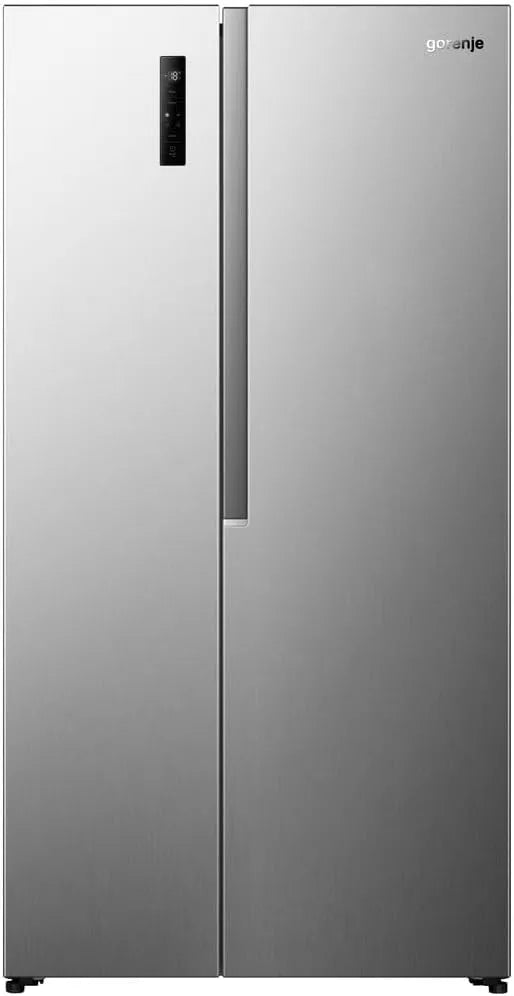 Gorenje Kühl-Gefrierkombination NRS917C41X, Fassungsvermögen 544 L, 37 dB, Maße 91,1x178,6x61,5 cm, MultiFlow 360°, NoFrost Plus, Side by Side, EEK: C