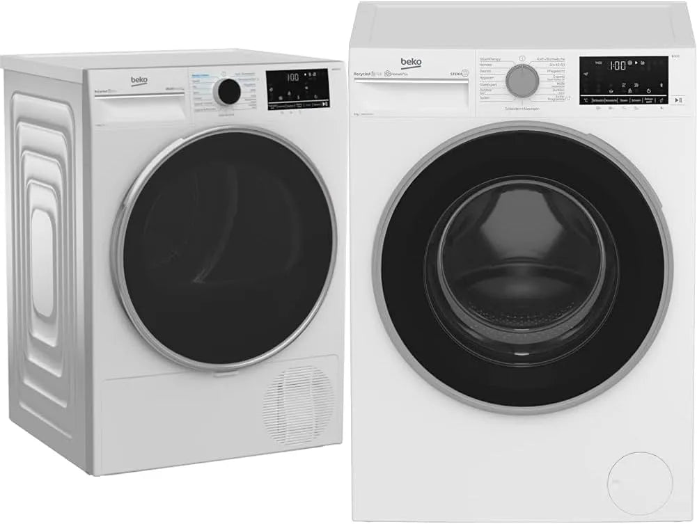 Beko Wäschetrockner B5T4824IF B5WFU584135W b300, bPRO 500 & Waschvollautomat