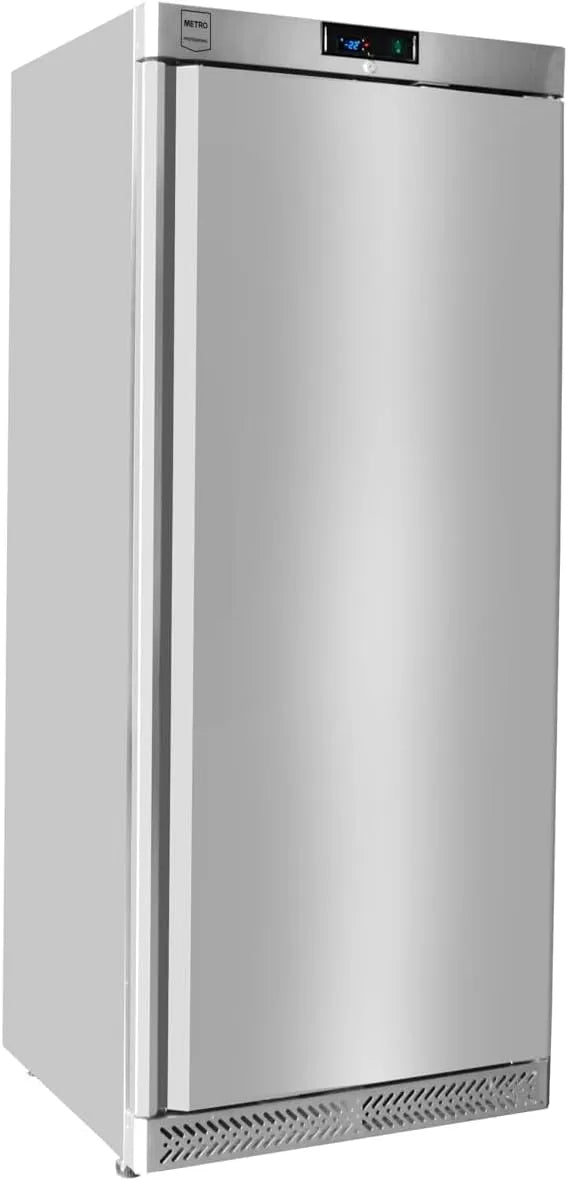 Gefrierschrank GFR6400S METRO Professional, Maße 59.5 x 64 x 188.5 cm, Fassungsvermögen 240 L, Leistung 480 W, statische Lüfterkühlung, Edelstahl