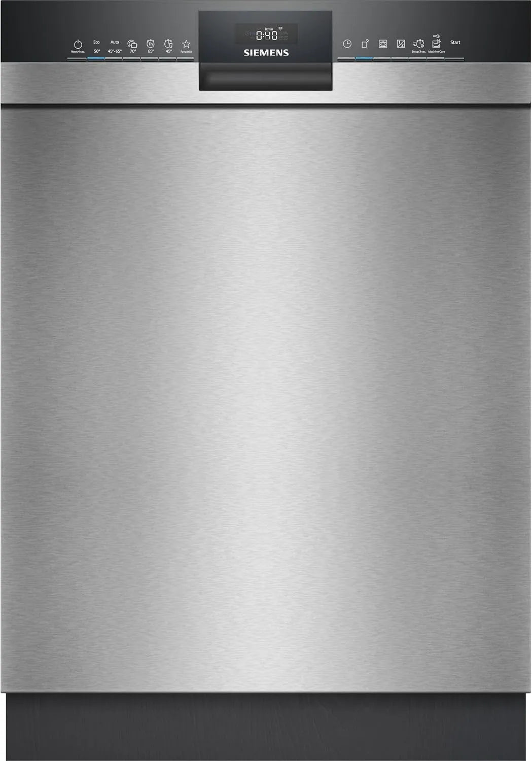 Siemens Geschirrspüler SN43ES02AE iQ300, Smarter Unterbau, Made in Germany, automatische Türöffnung bei Programmende, aquaStop, 60 cm breit, ckkorb