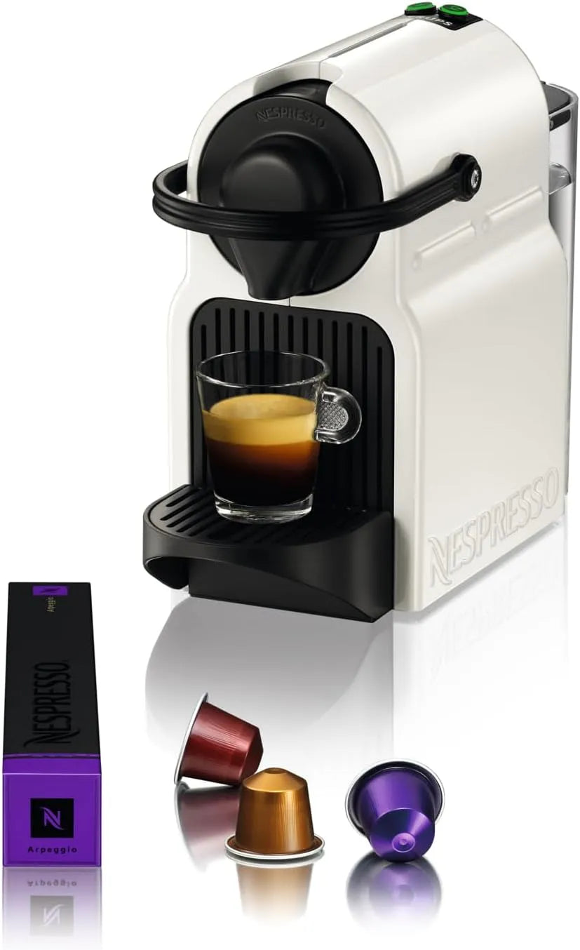 Nespresso Inissia Farbe Schwarz Blanche