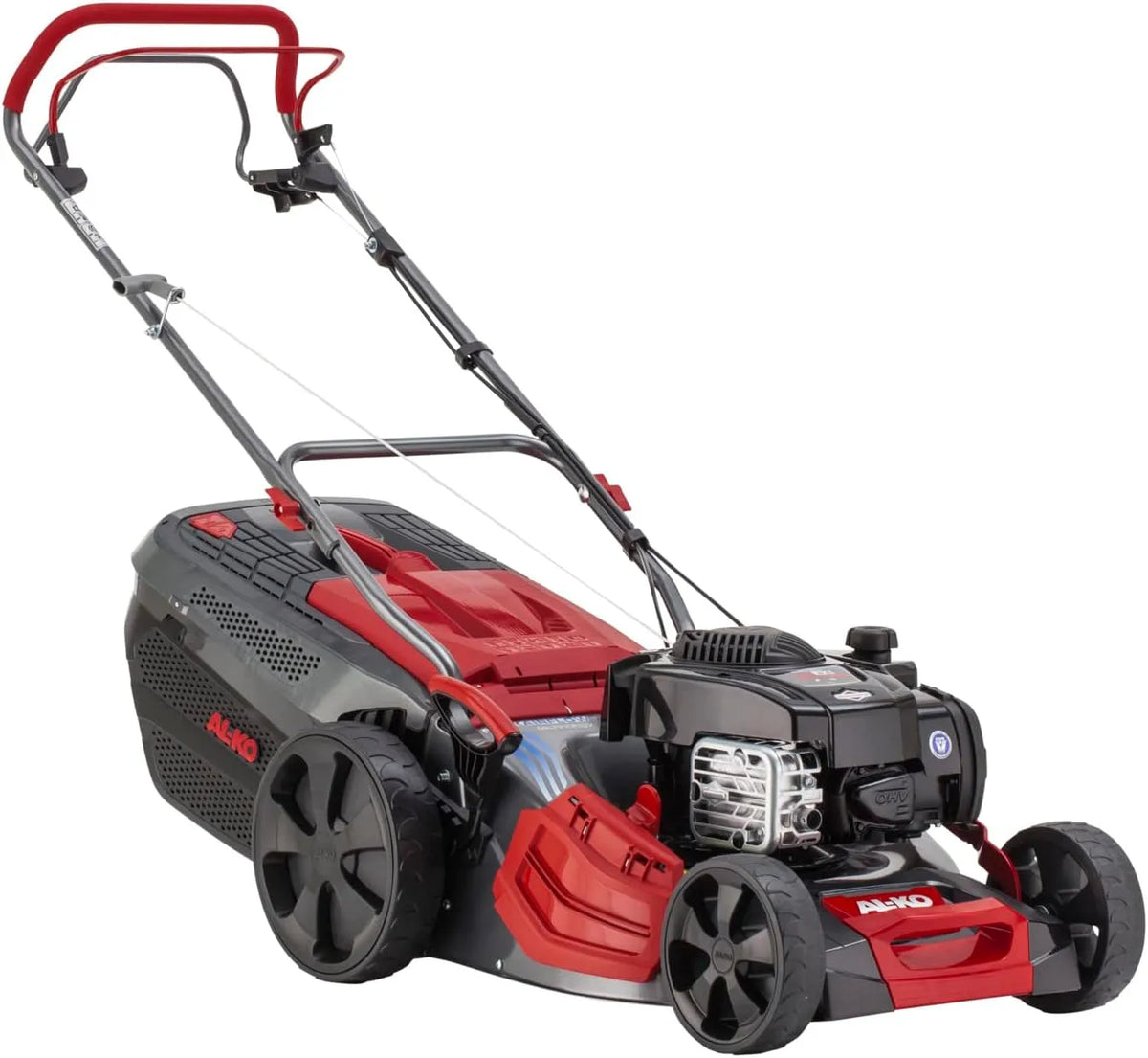 Rasenmäher 4IN1function AL-KO Benzin, 473 SP-B, 46 cm Schnittbreite, 2.3 kW Motorleistung, geeignet für Flächen bis 1400 m², Radantrieb