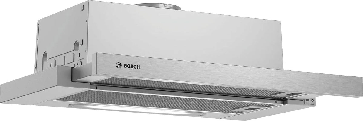Bosch DFT63AC50, Hotte standard 60 cm 360 m³/h 68 dB 146W Acier inoxydable