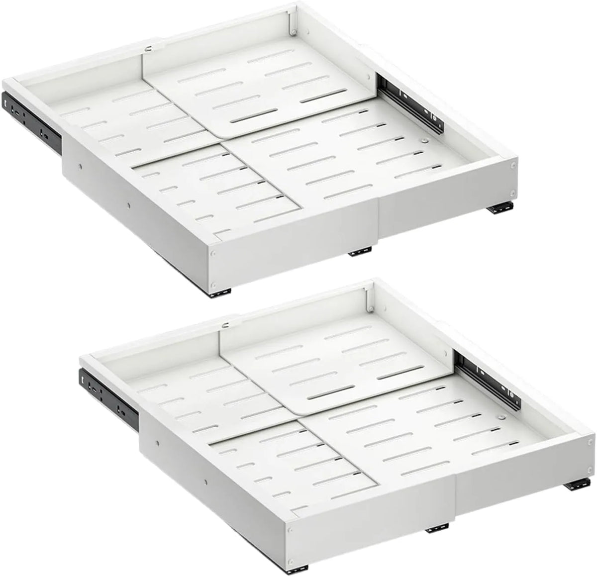 Schrank, Teleskopischer Geschirrständer, für Speisekammer, Wohnung, Eckschrank, Kommode, Generisch Schubladenauszug für Schränke, Auszugregal, WG