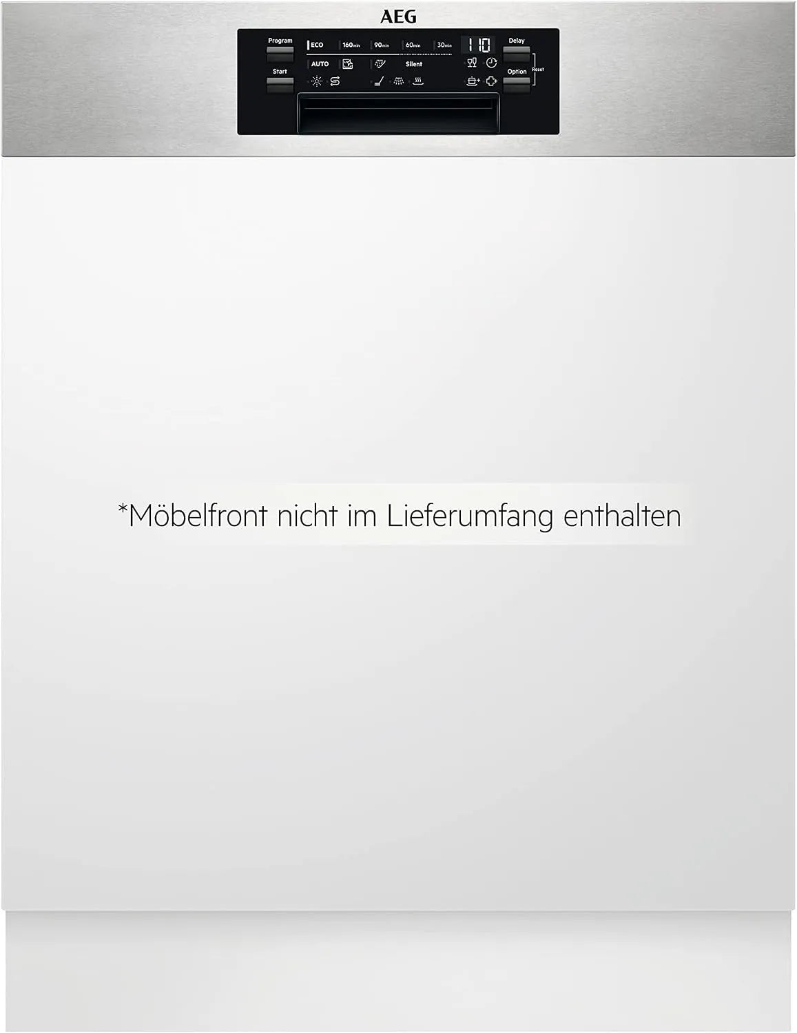 AEG Geschirrspüler 7000 FEE7471AP, Spülmaschine Serie: mit Glasschutz, 15 MG, ckschublade, Wasserstopp, Teilintegrierter 60cm, leise 42dB