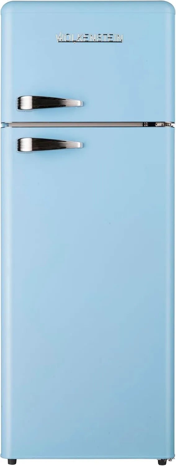 Modell Kühl-Gefrier-Kombination LB GK212.4RT Wolkenstein Retro, Nur 41 dB, Fassungsvermögen 211 Liter, LED-Beleuchtung, in freistehender Ausführung