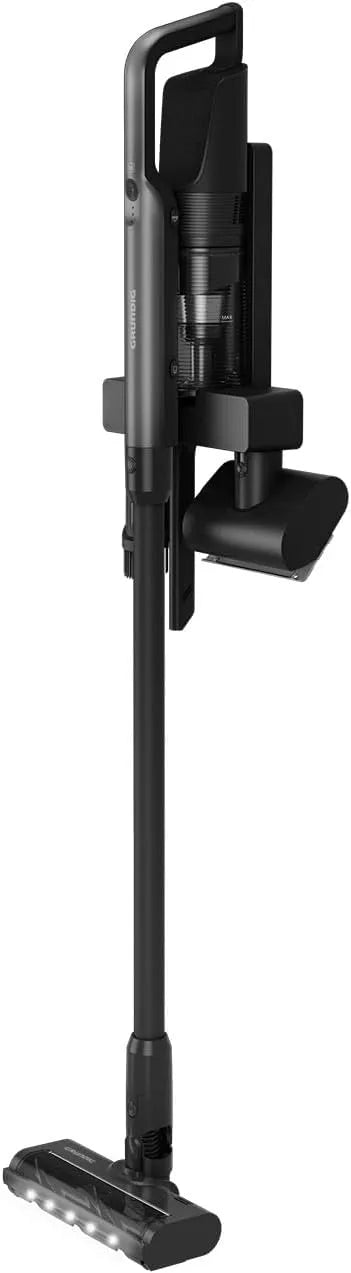 Grundig 2 in 1 Akkusauger TrayClean-Technologie, 250 W Motorleistung VCP 5430, Fassungsvermögen 550 ml Staubbehälter, 2 Saugstufen, in Schwarz