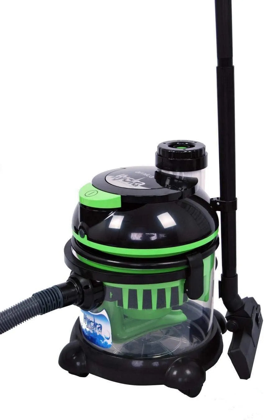 Staubsauger, Nass Trocken Sauger, mit Wasserfilter, Teleskopstange, arnica Hydra Green, Waschsauger, Allergiker Freundlich
