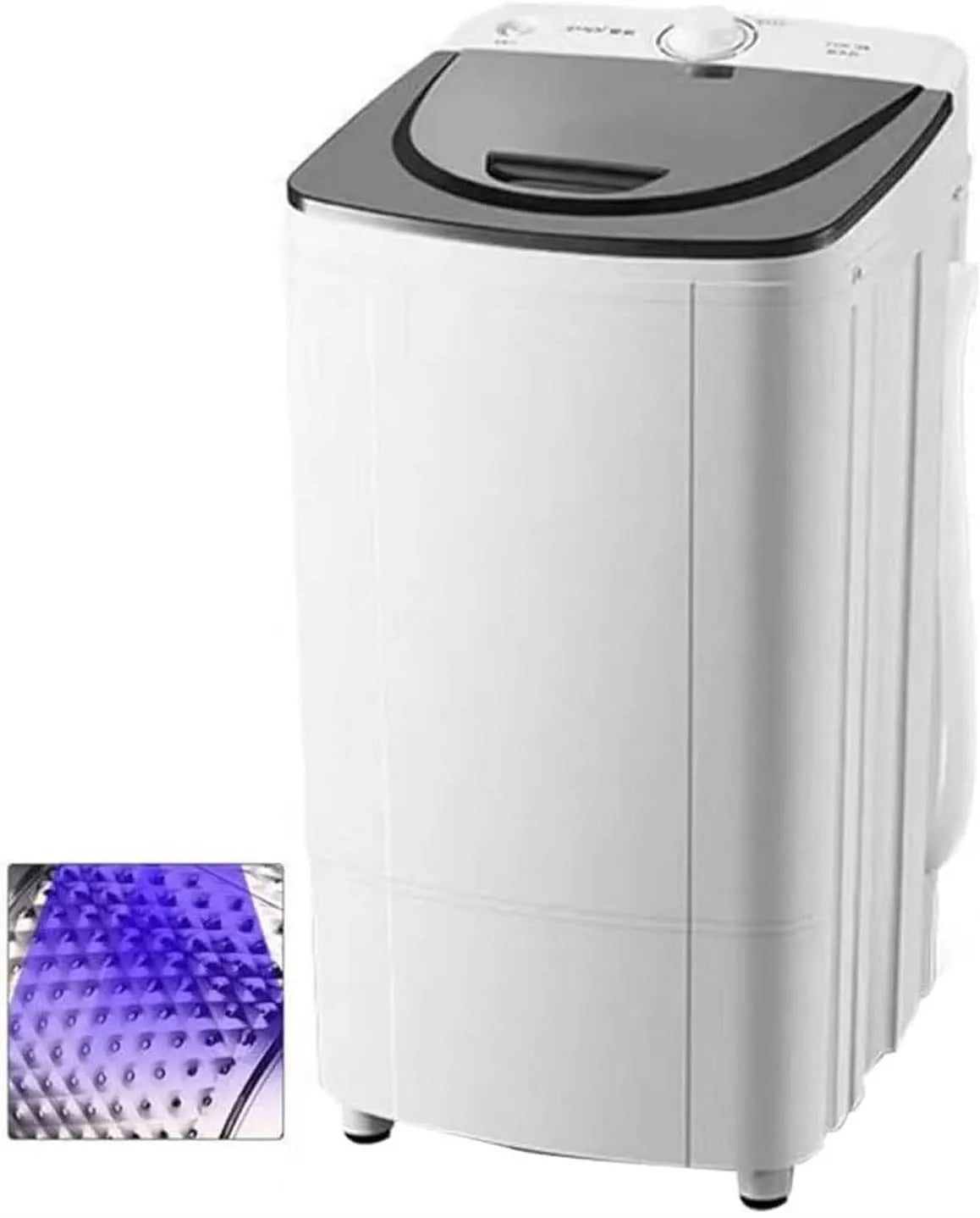Modell 10-kg-Schleuder trockner, Qualitätsmotor + Blaulicht sterilisation + Edelstahl-Innenzylinder, Timer-Funktion, Color:Kunststofftrommel