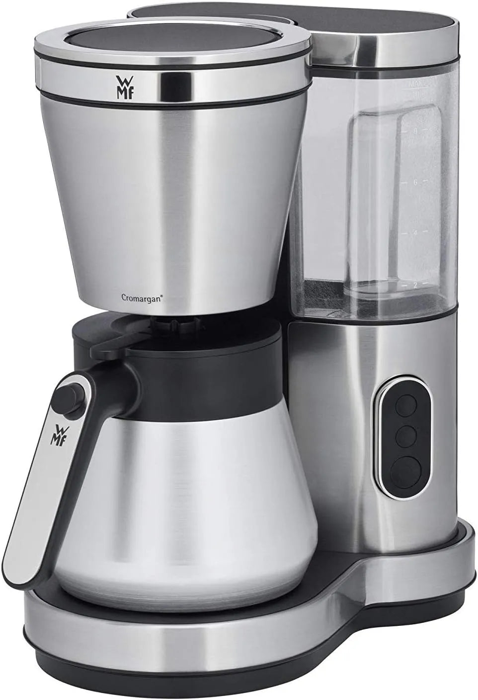 WMF Kaffeemaschine, 8 Tassen, mit Thermoskanne, Schwenkfilter, Abschaltautomatik, Leistung 800 W, Lono Aroma Filterkaffeemaschine