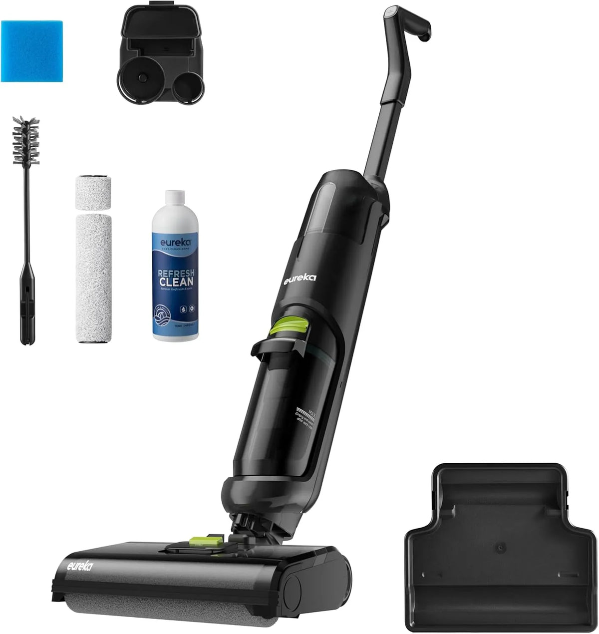 Nass-/Trockensauger NEW400 EUREKA Nass, Smart Nass-Trocken-Staubsauge mit Dual-Tank-Design, Selbstreinigung Bodenreiniger, Tierhaare, Essensreste
