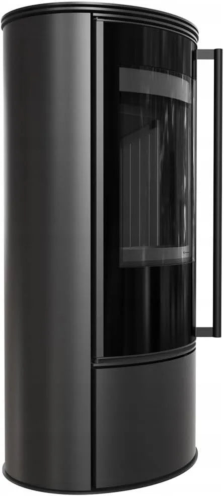 Kaminofen KRATKI, aus Stahl 5,5 kw ERIK in Schwarz fi 150 Satz Stahlofen, Schwedenofen BImSchV Stufe 2